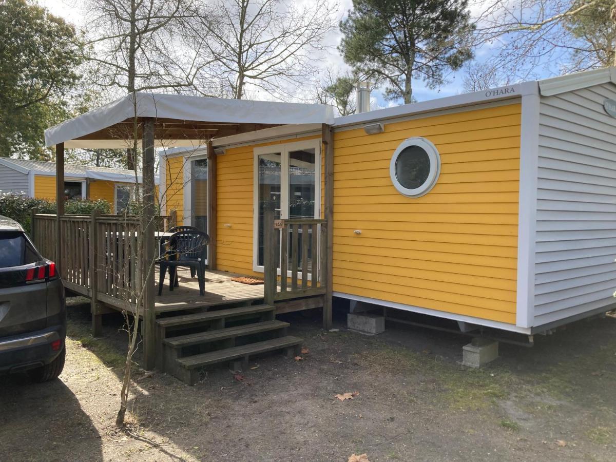 Camping 5* - Biscarosse Lac - Mobilhome 2 Chambres - 4 Personnes บิสการ์รอส ภายนอก รูปภาพ