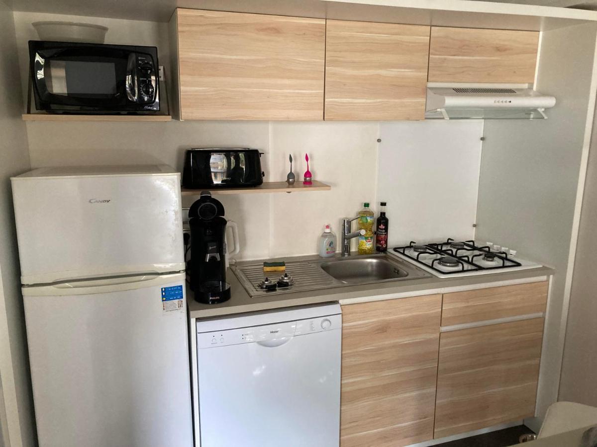 Camping 5* - Biscarosse Lac - Mobilhome 2 Chambres - 4 Personnes บิสการ์รอส ภายนอก รูปภาพ